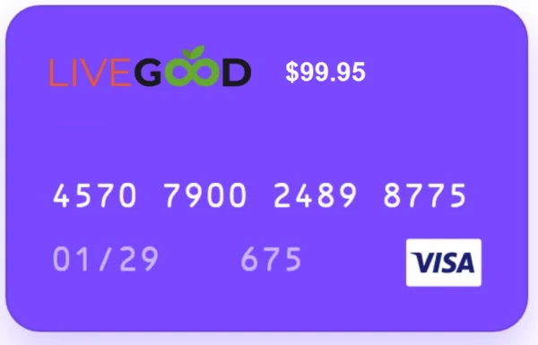 Livegood abonement Annuelle $99.95